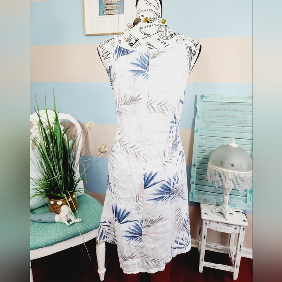 NWT Lungo L'arno Tropical Slip Dress Made in Italy - Picture 5 of 8